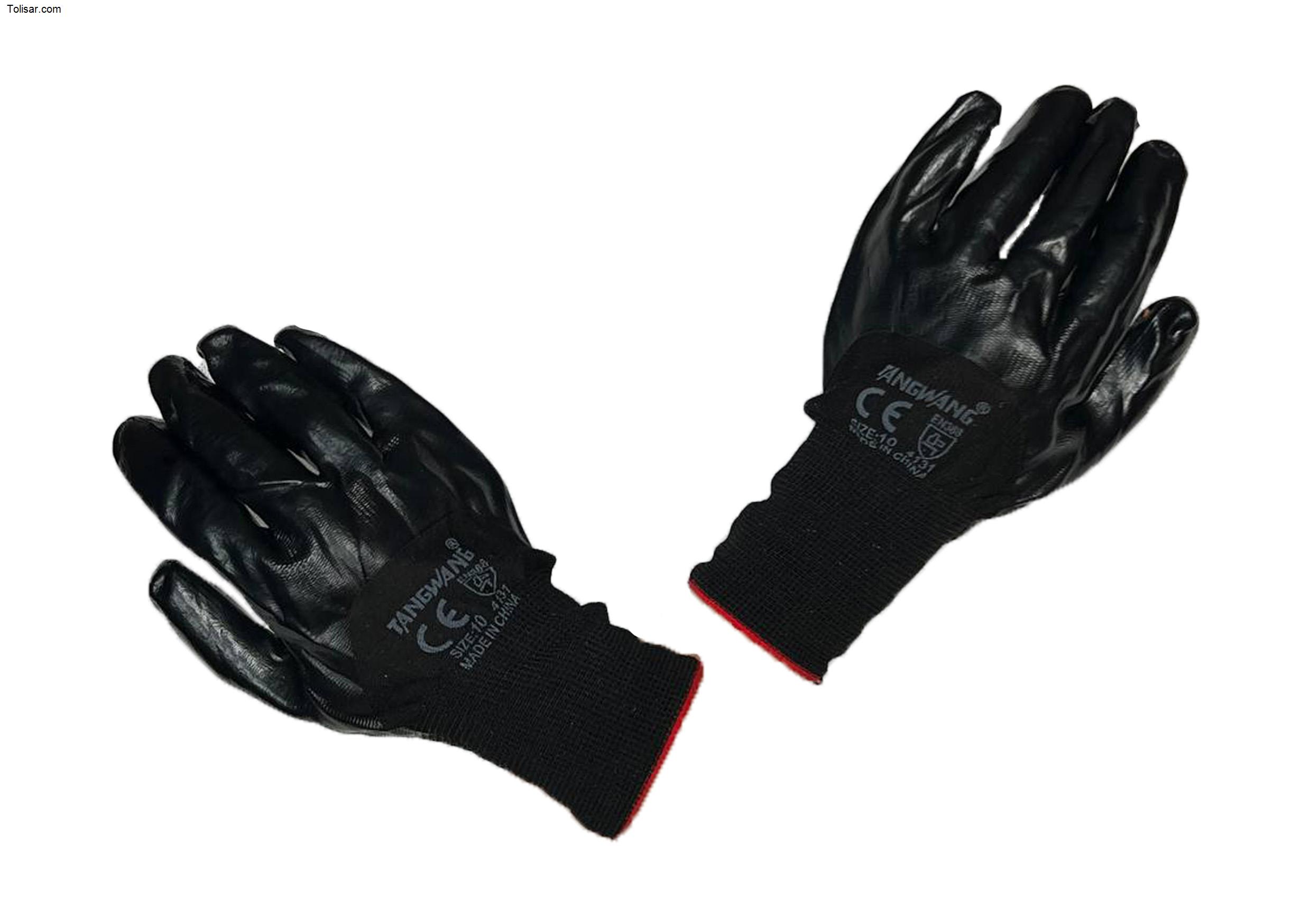 دستکش نیتریل دار tang wang